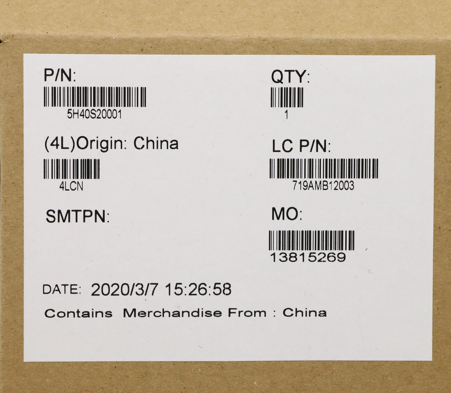 Lenovo Heatsink L 81Yk G3 - 5H40S20001
