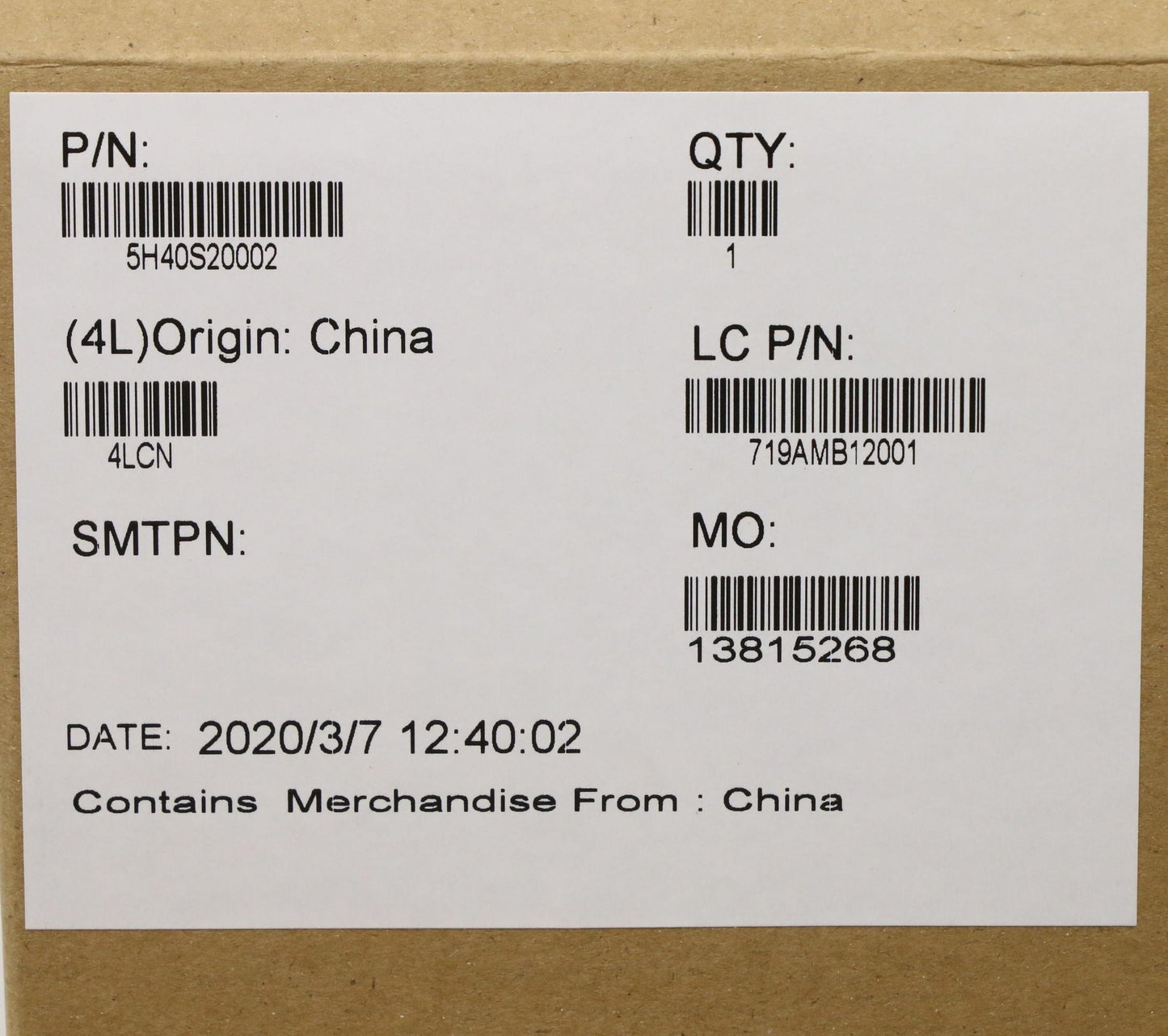 Lenovo - Heatsink L 81YK G5 - 5H40S20002