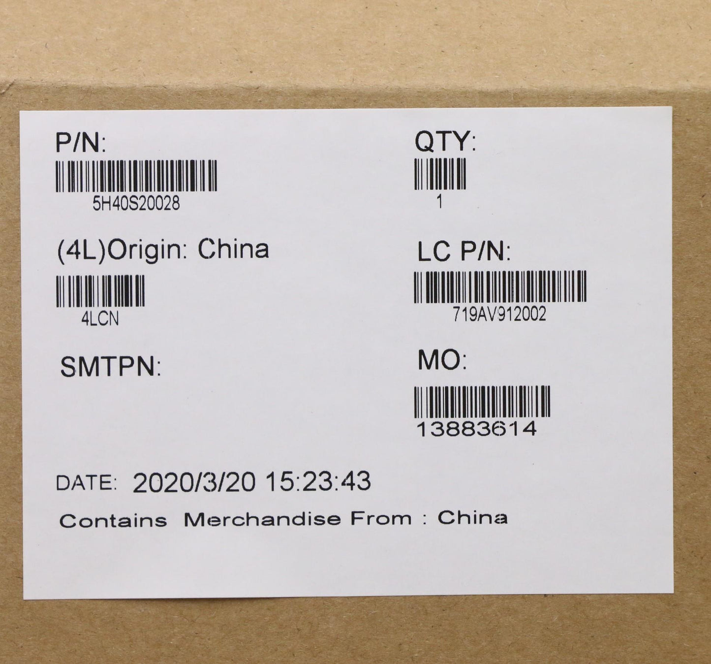 Lenovo Heat Sink (If Separate From Fa - 5H40S20028