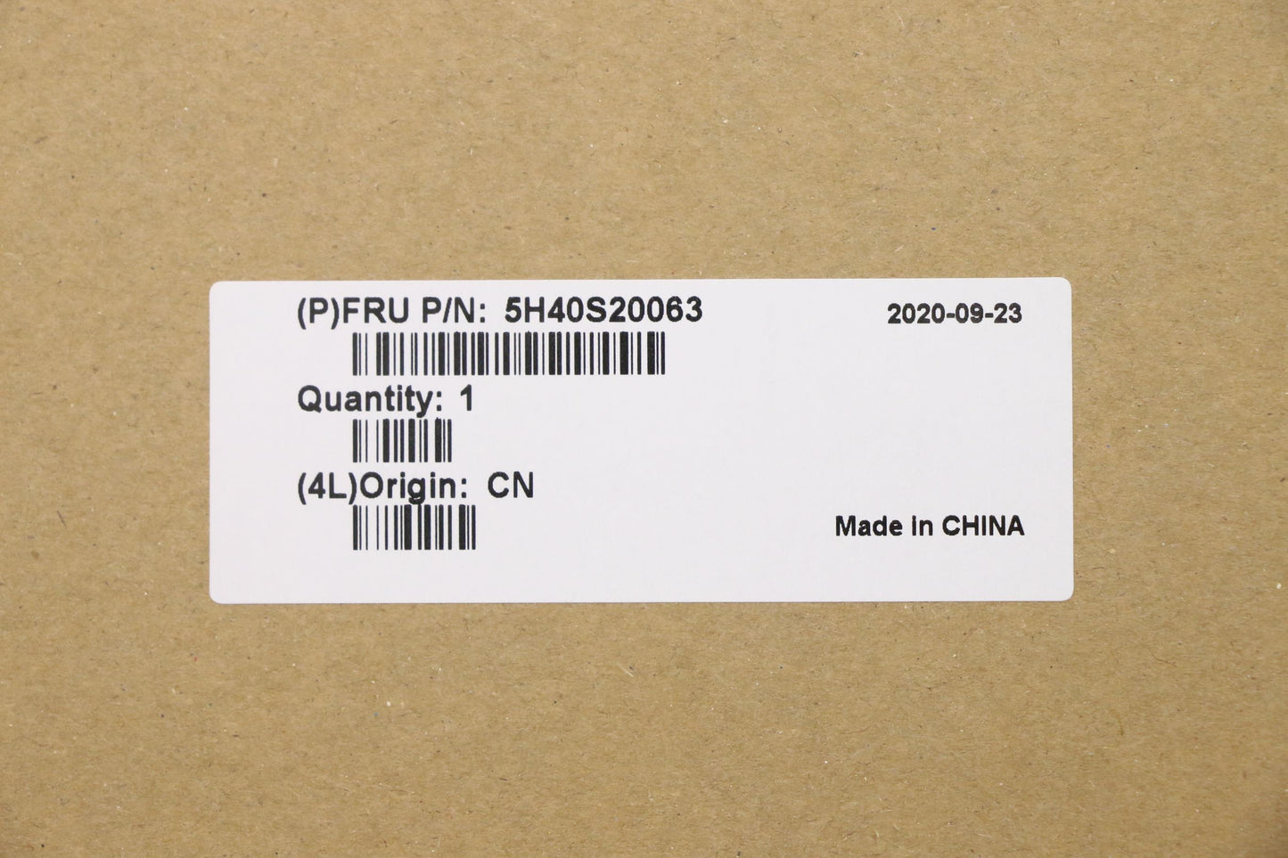Lenovo Uma_Thm_Assy_Weihong - 5H40S20063