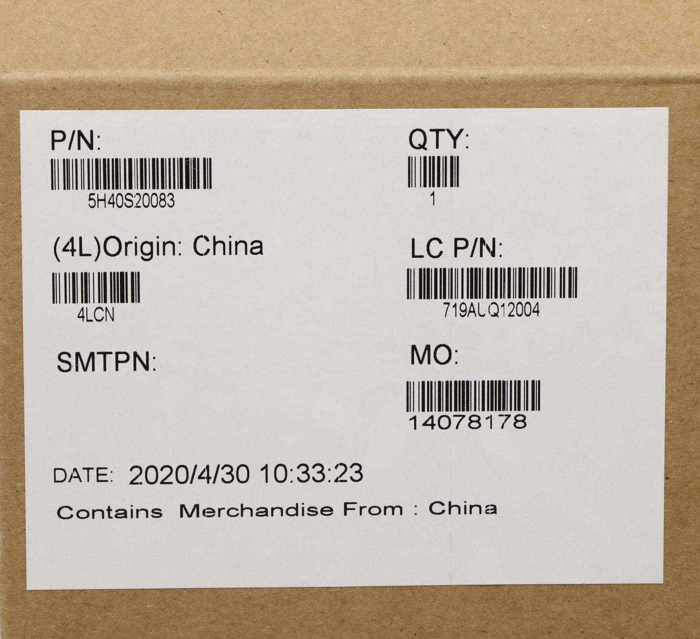 Lenovo Heatsink L 81Y8 AVC - 5H40S20083