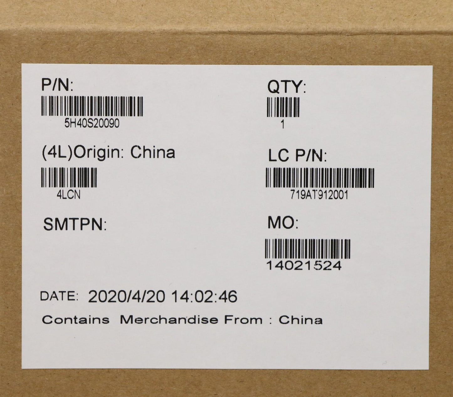 Lenovo Heat Sink (If Separate From Fa - 5H40S20090