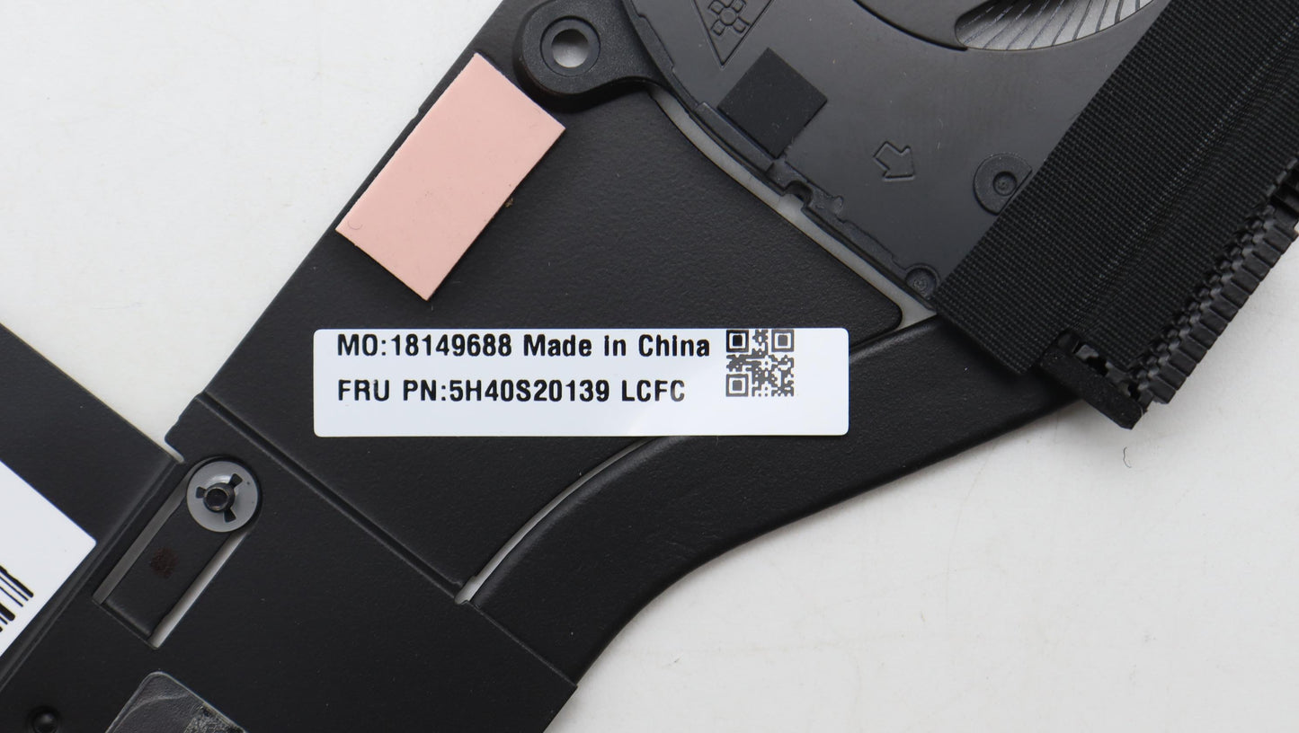 Lenovo Heatsink Thermal Module L82Bg - 5H40S20139