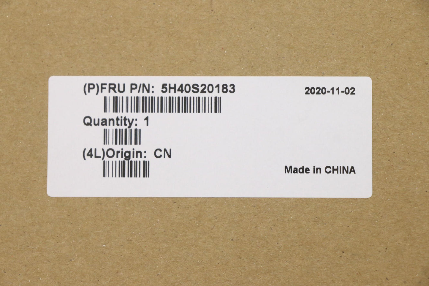 Lenovo Heatsink Heatsink C 20Vd Dis R - 5H40S20183