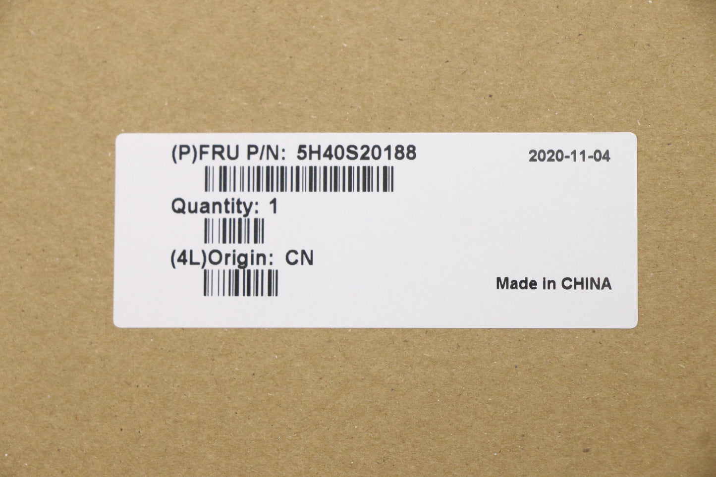 Lenovo Heatsink Heatsink C 20Vg Fcn - 5H40S20188