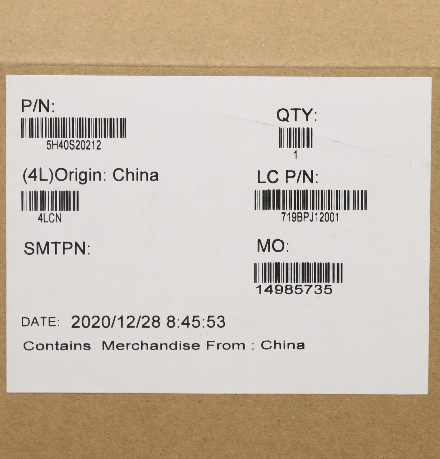 Lenovo Heatsink Heatsink B 82Bc - 5H40S20212