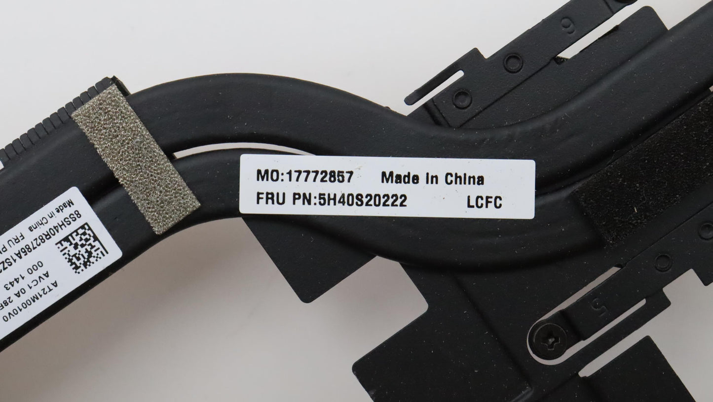 Lenovo Heatsink Heatsink L 82H7 Avc D - 5H40S20222
