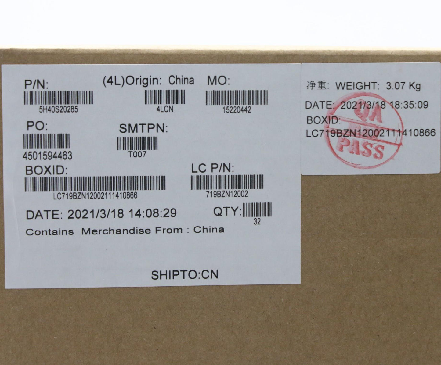 Lenovo Heatsink Heatsink L 82Ln Avc - 5H40S20285