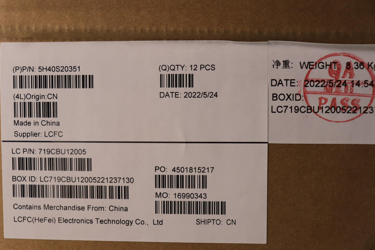 Lenovo Heatsink Thermal Module L82K6 - 5H40S20351