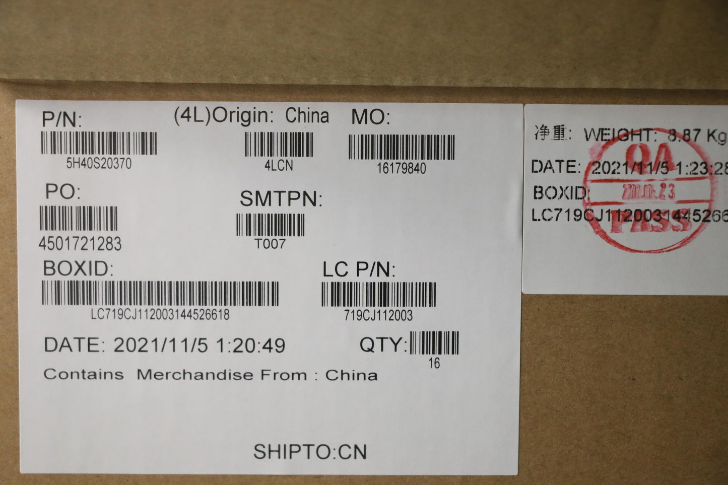 Lenovo Heatsink Thermal Module L 82Jf - 5H40S20370