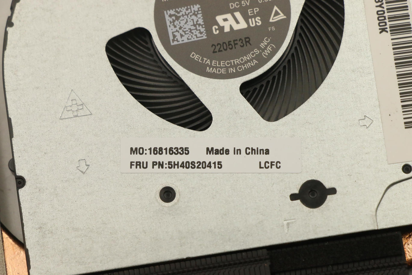 Lenovo Heatsink Thermal Module L82Jm - 5H40S20415