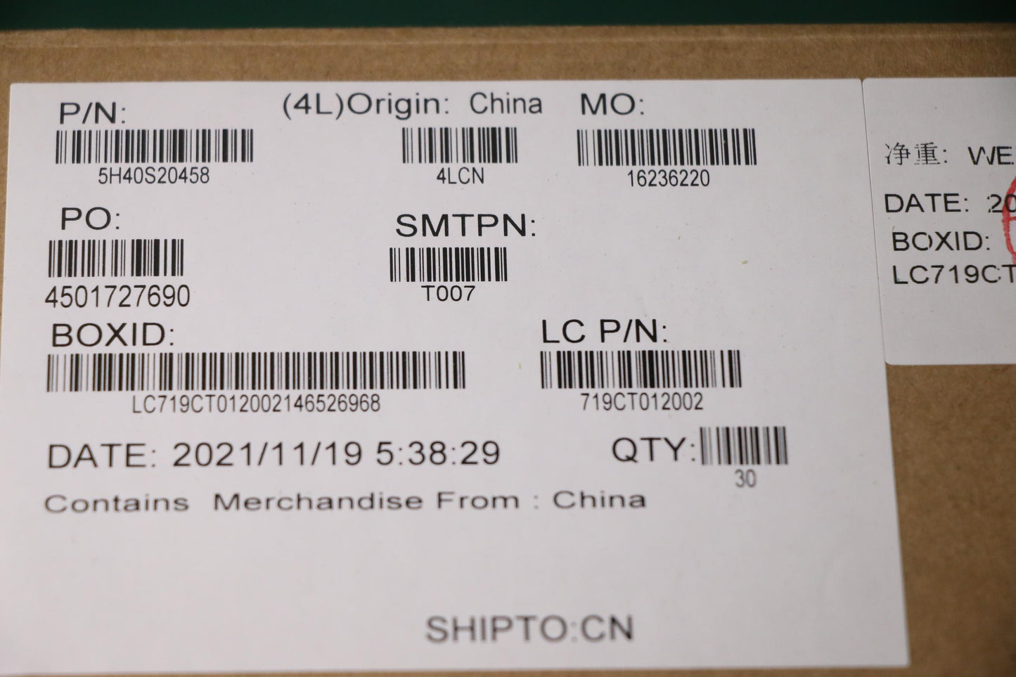 Lenovo Heatsink Thermal Module L 82Lv - 5H40S20458