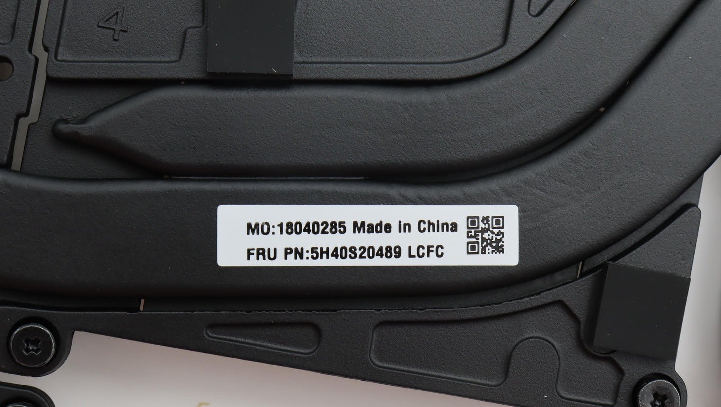 Lenovo Thermal Module - 5H40S20489