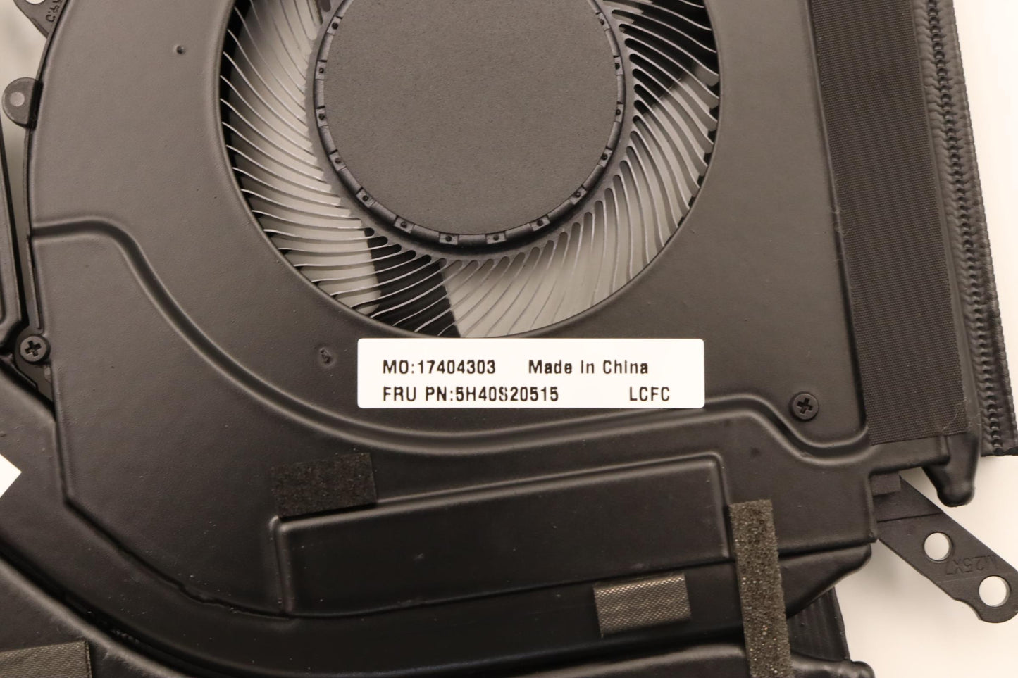 Lenovo Thermal Module, L 82RG, FORCECON - 5H40S20515