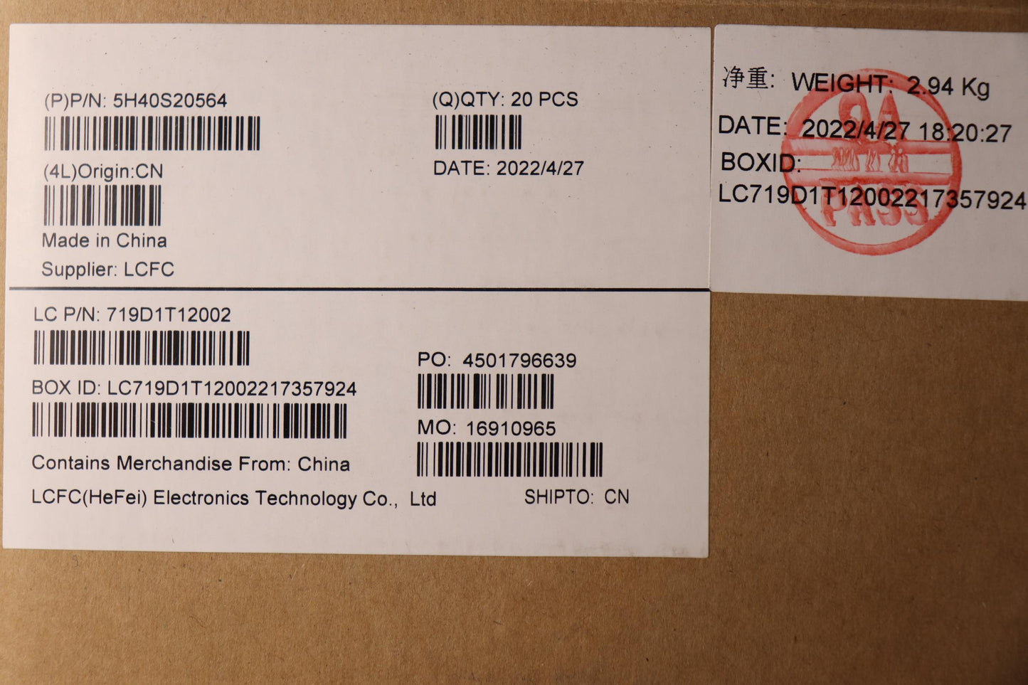 Lenovo Heatsink Heatsink L 82Sf Dis W - 5H40S20564