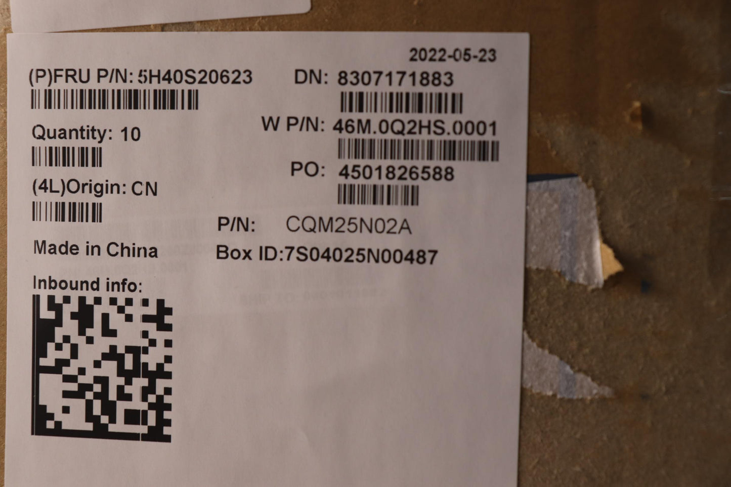 Lenovo Heatsink for W 82Q6 with KIPO - 5H40S20624