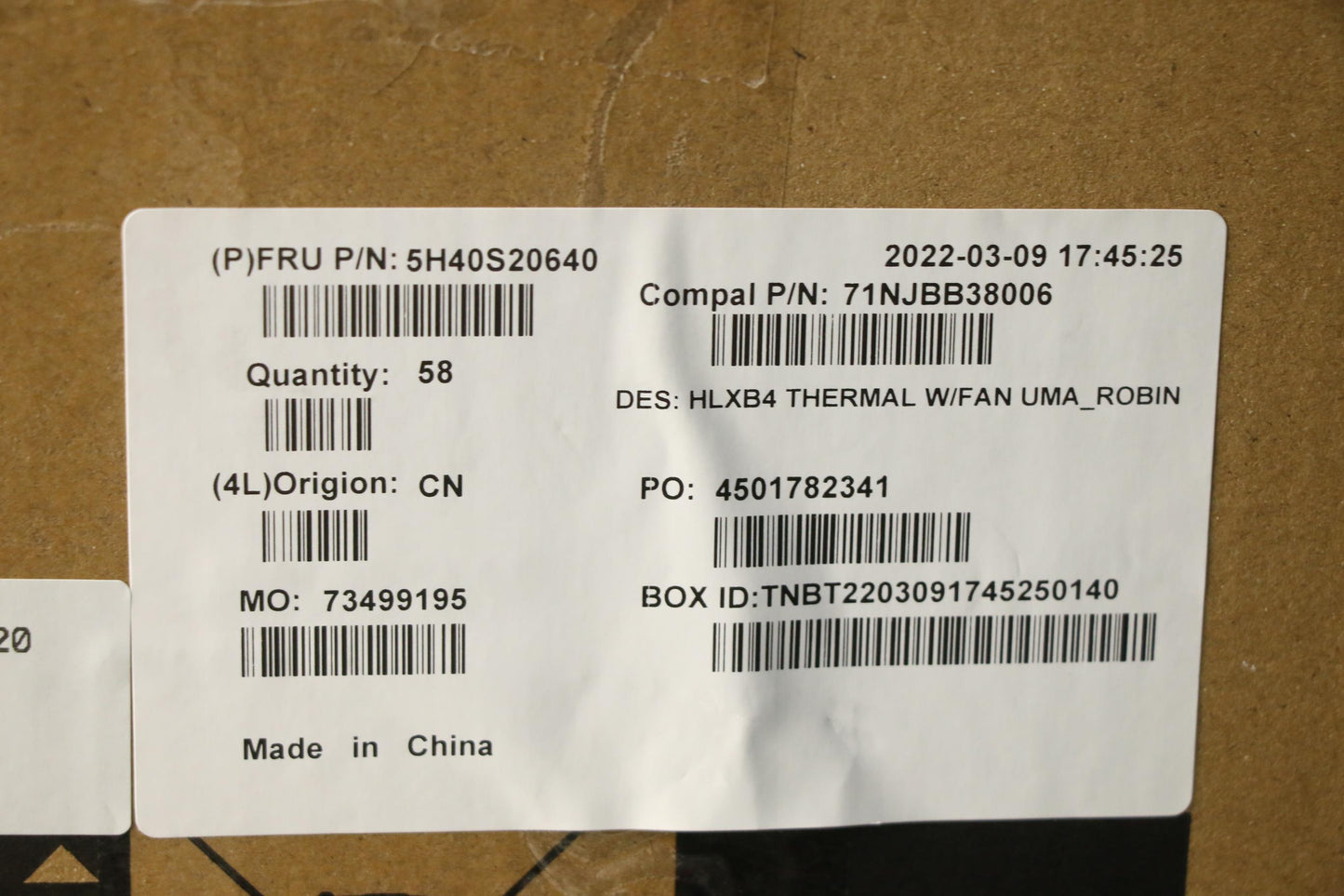 Lenovo Heatsink Thermal Module C 21Dk - 5H40S20640