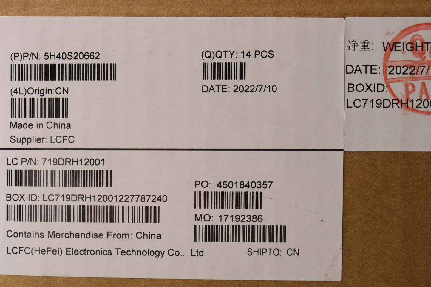 Lenovo Heatsink Heatsink L 82Ug Weiho - 5H40S20662