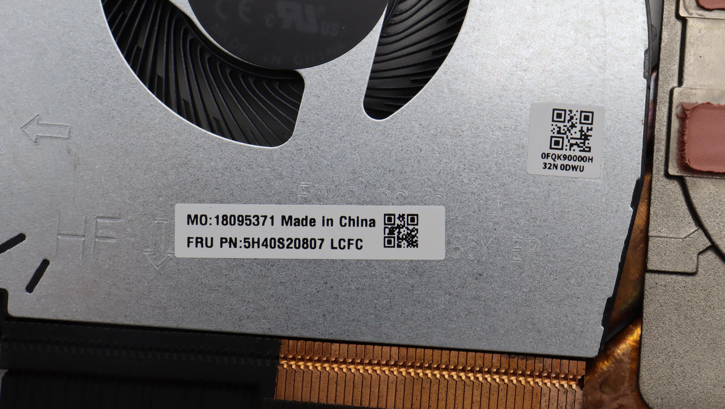 Lenovo Heatsink Heatsink L 82Wk Fcn - 5H40S20807
