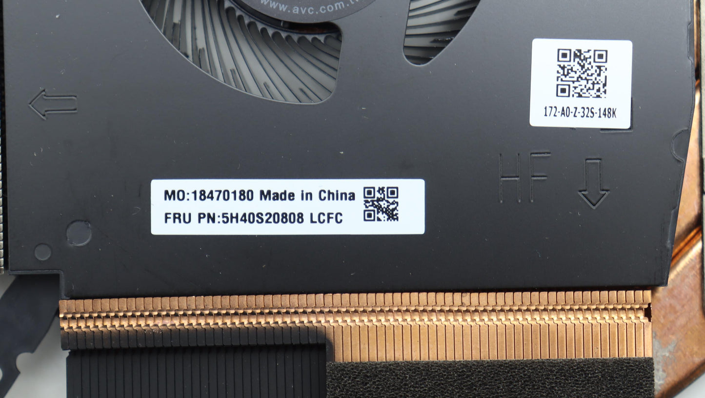 Lenovo Heatsink Heatsink L 82Wk Avc - 5H40S20808