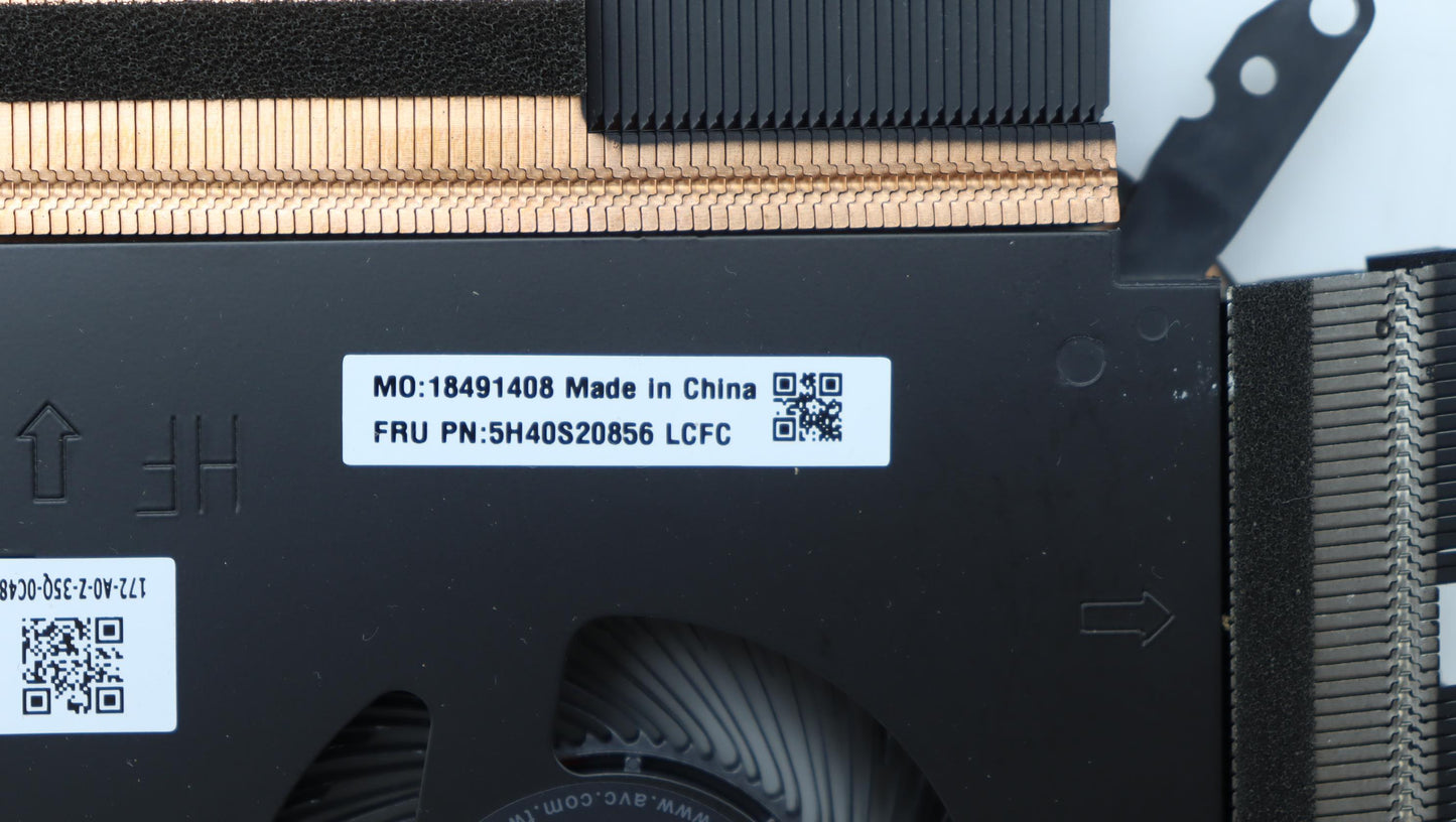 Lenovo Heatsink Heatsink L 82Wm Avc - 5H40S20856