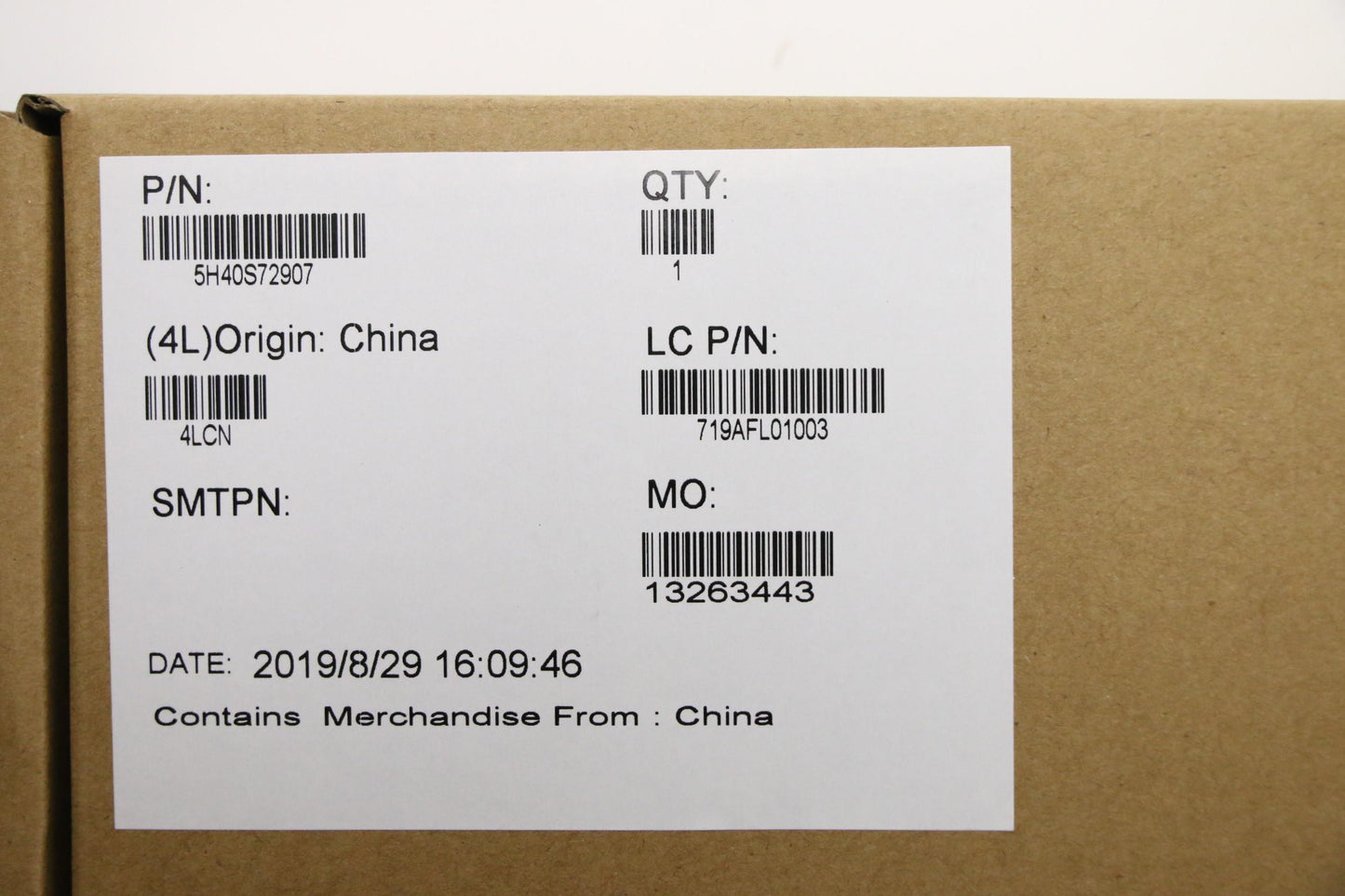 Lenovo Thermal Module, Intel UMA Configuration - 5H40S72907