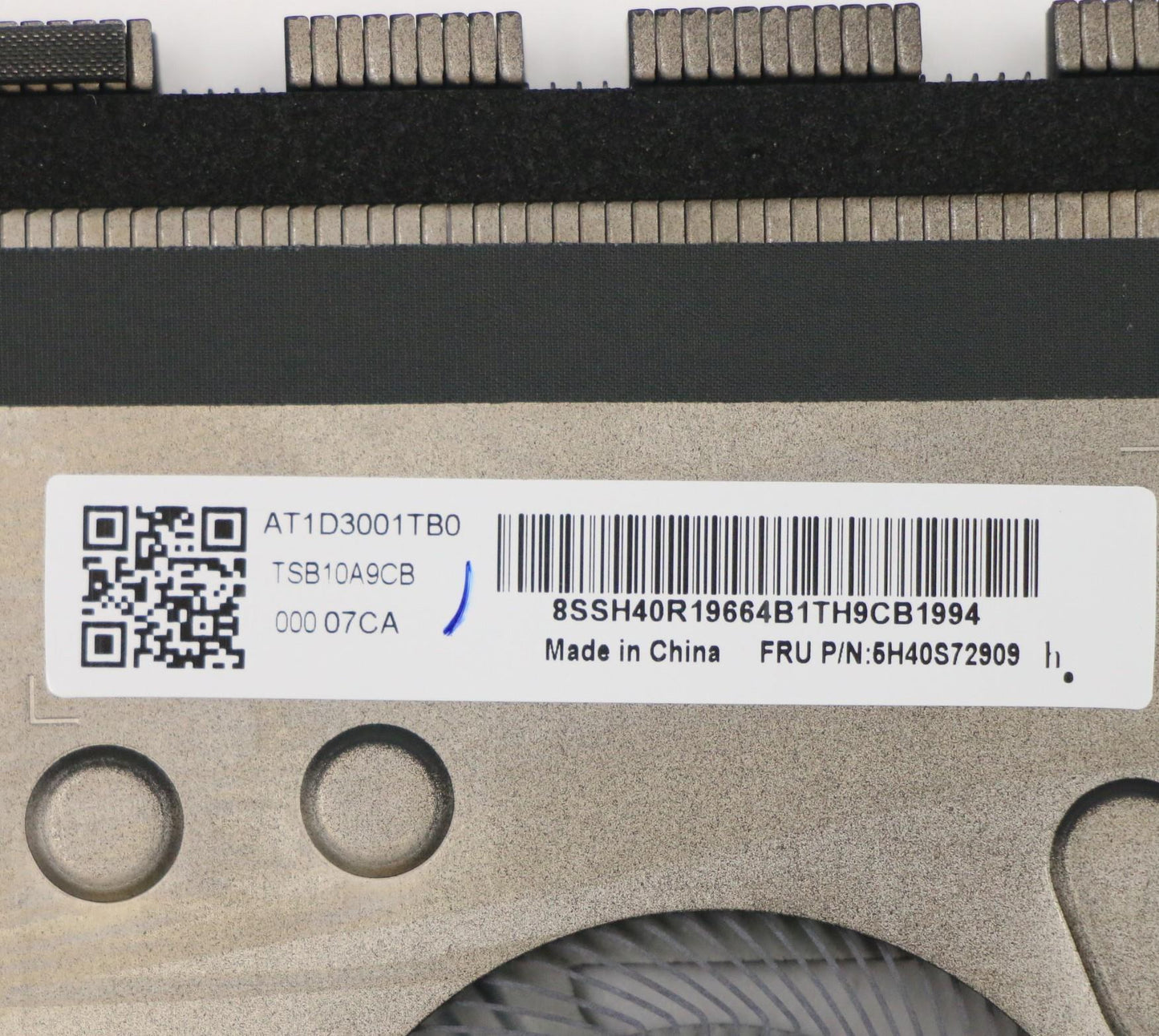 Lenovo Thermal Module, FE4A0, Discrete Graphics, P25 - 5H40S72909