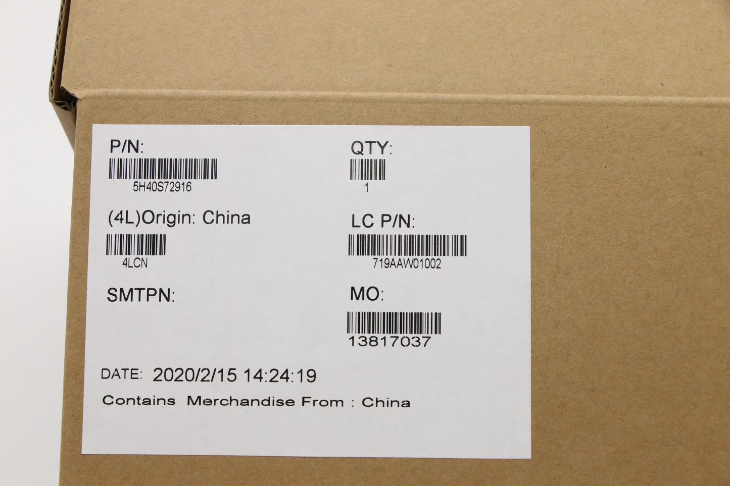 Lenovo Thermal Module with Fan and Heatsink for CR2 N19P - 5H40S72916