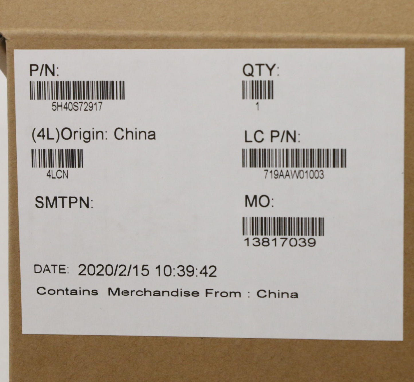 Lenovo Fp730 Dis Thm Assy Delta Delta - 5H40S72917