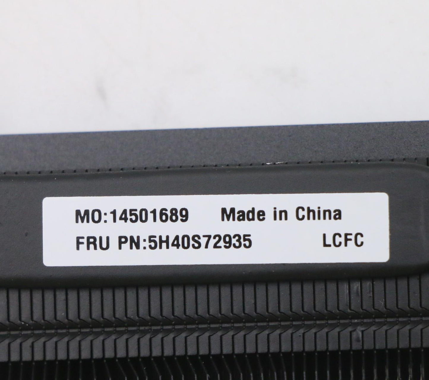 Lenovo Odin Intel UMA Thermal Module Assembly - 5H40S72935