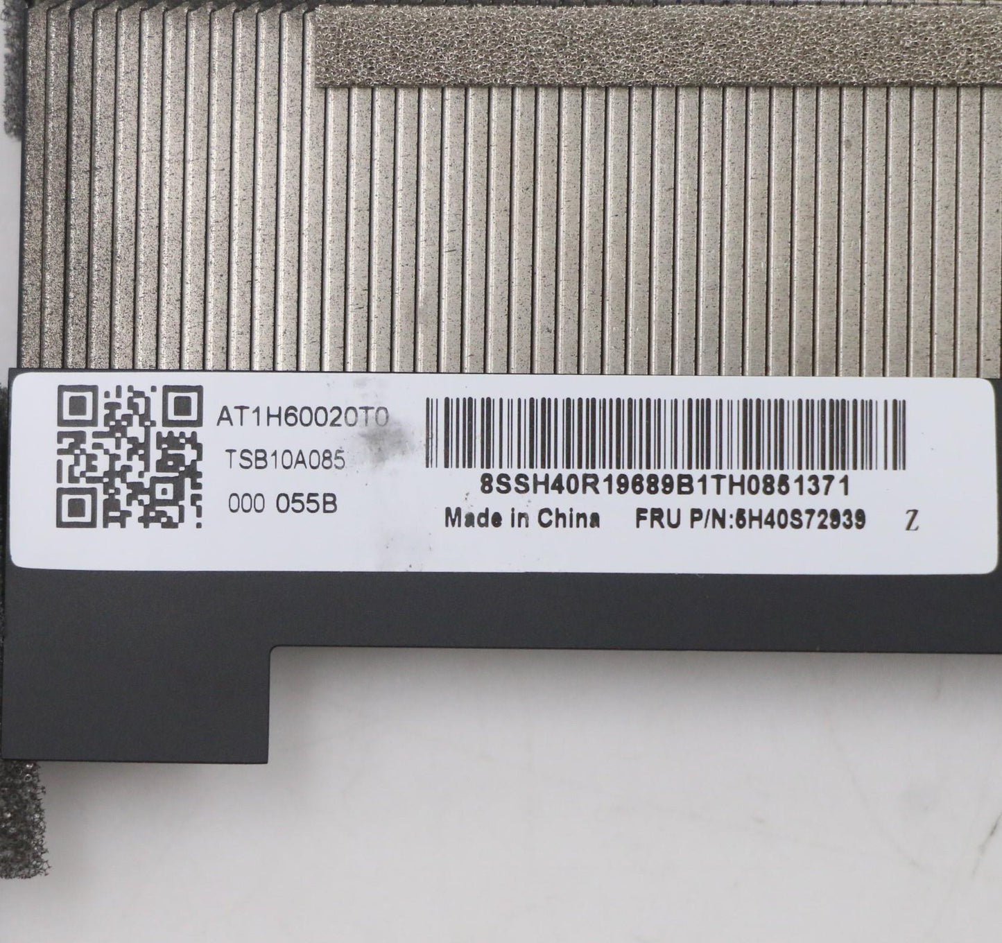 Lenovo Heat Sink (If Separate From Fa - 5H40S72939