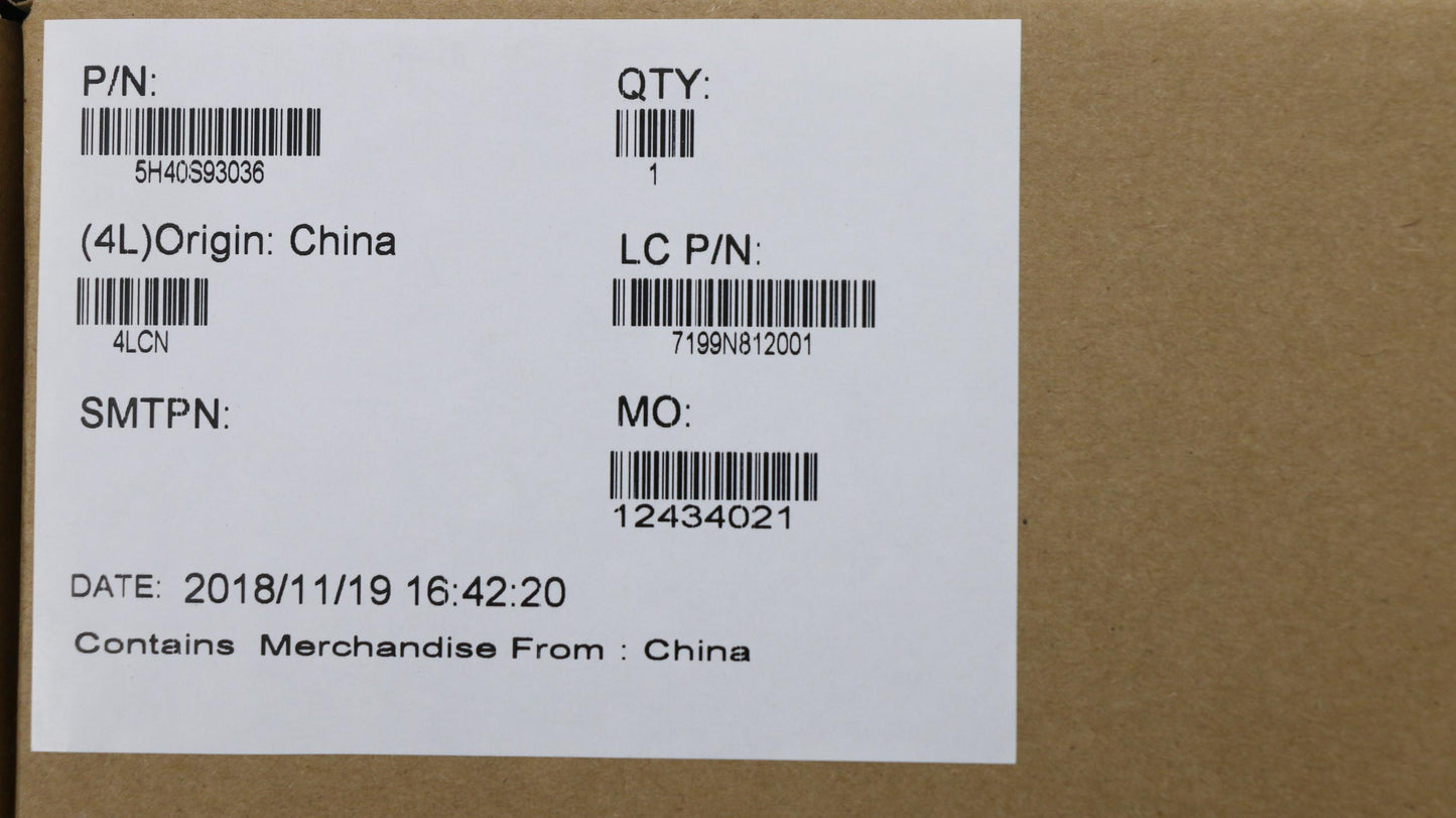 Lenovo Heatsink L 81LE, DIS GTX 1060 - 5H40S93036