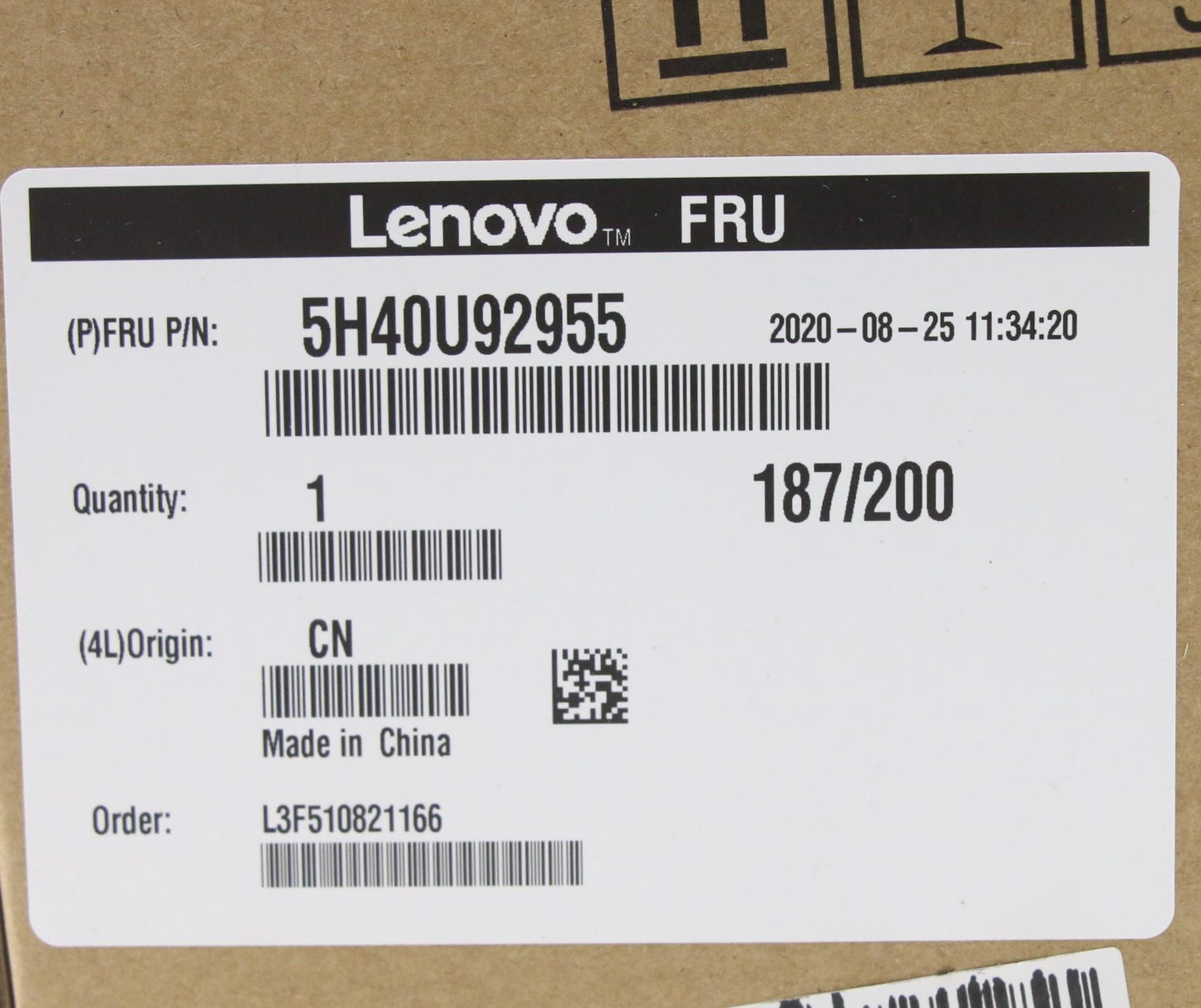 Lenovo Heatsink Sff 65W Cpu Cooler - 5H40U92955