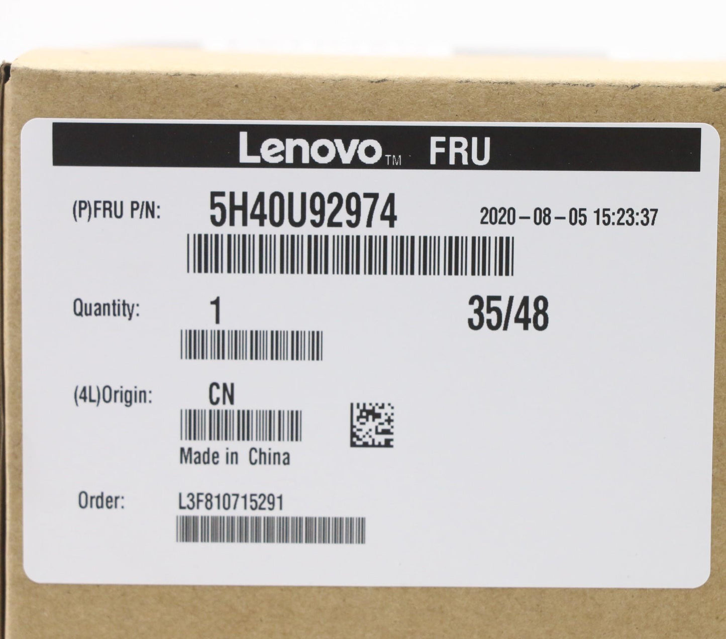 Lenovo Heatsink Tower I 125W Cpu Cool - 5H40U92974