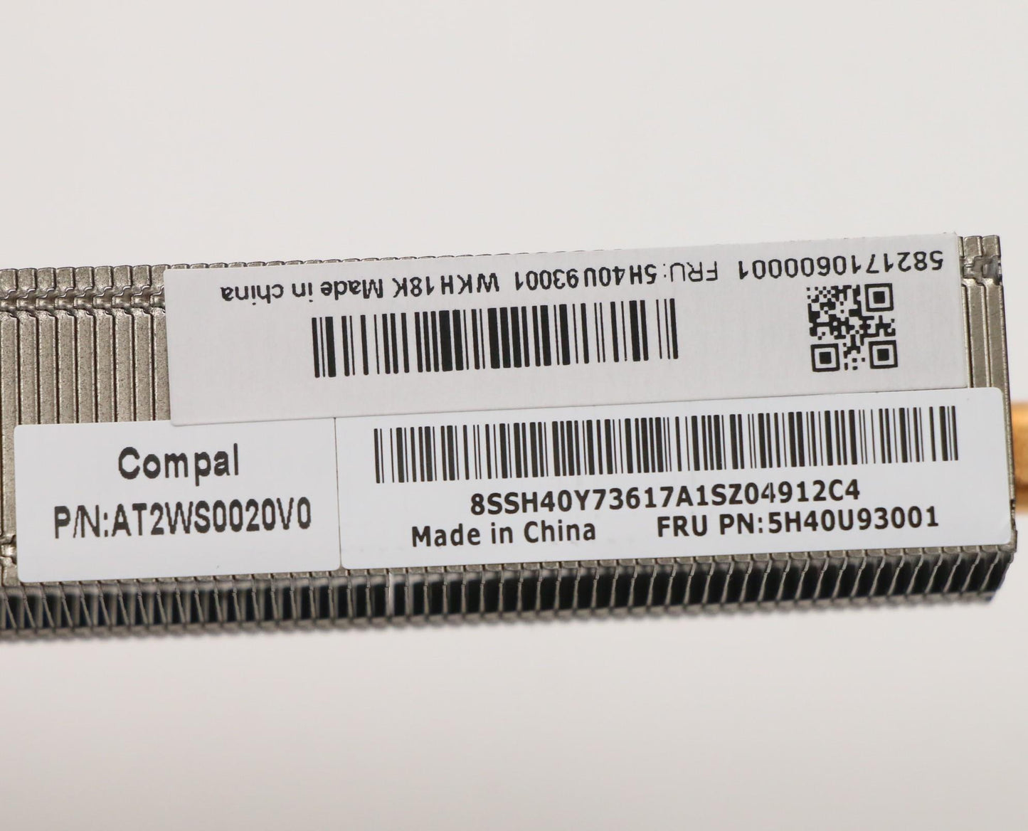 Lenovo Fan; Thermal Assemblies, Separ - 5H40U93001