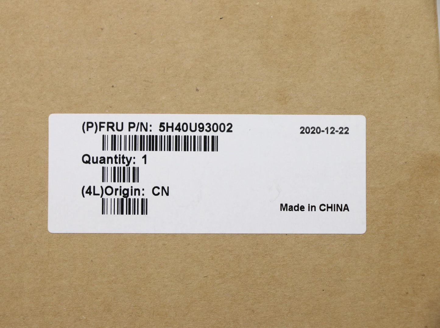 Lenovo Heatsink Fanless Dram Heatsink - 5H40U93002