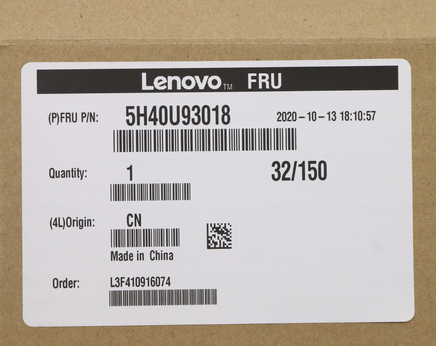 Lenovo Heatsink 65W Rs300Pad Nor Hs - 5H40U93018