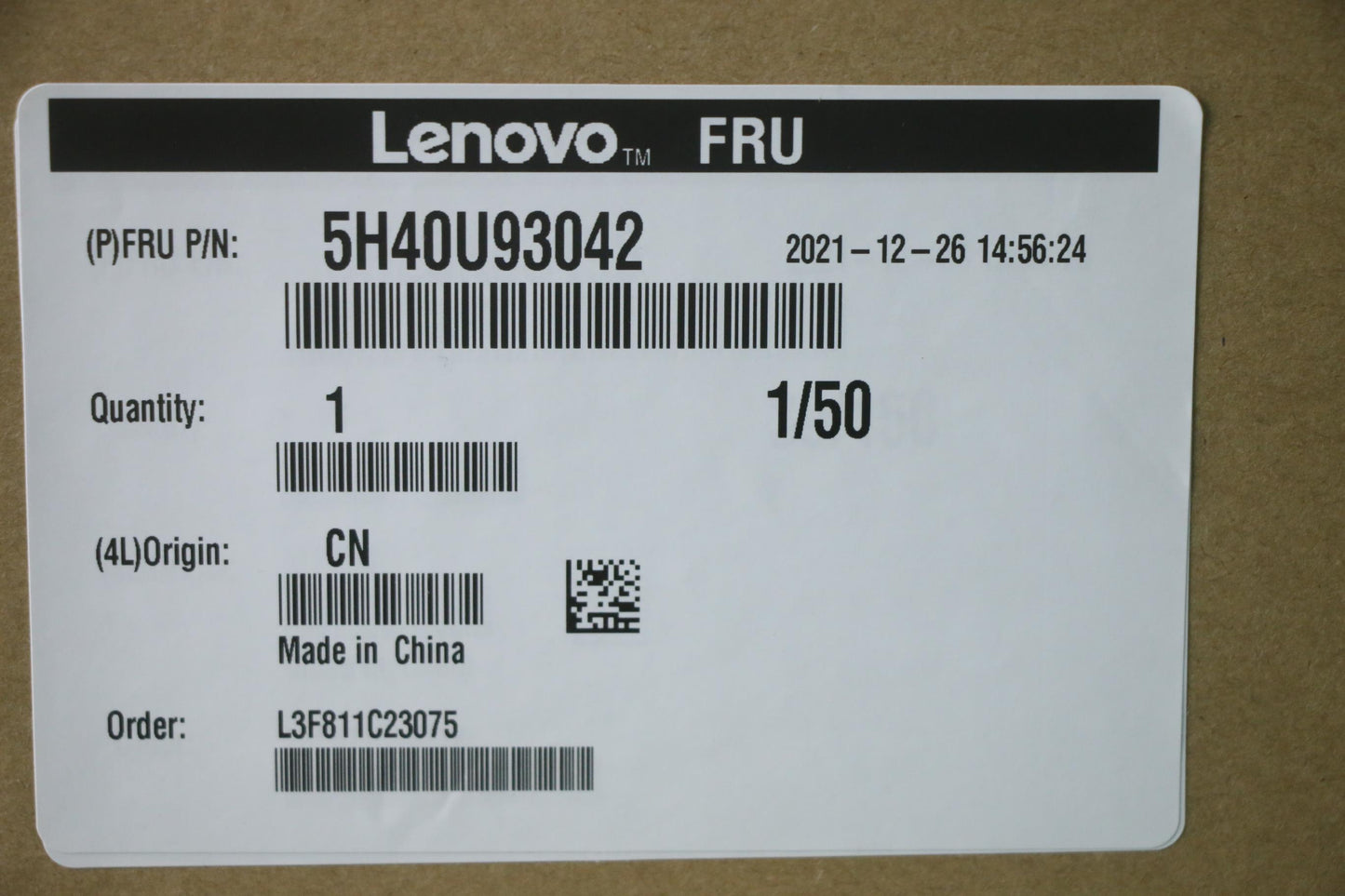 Lenovo Heatsink 13.6L Amd Andint 4Hp - 5H40U93042