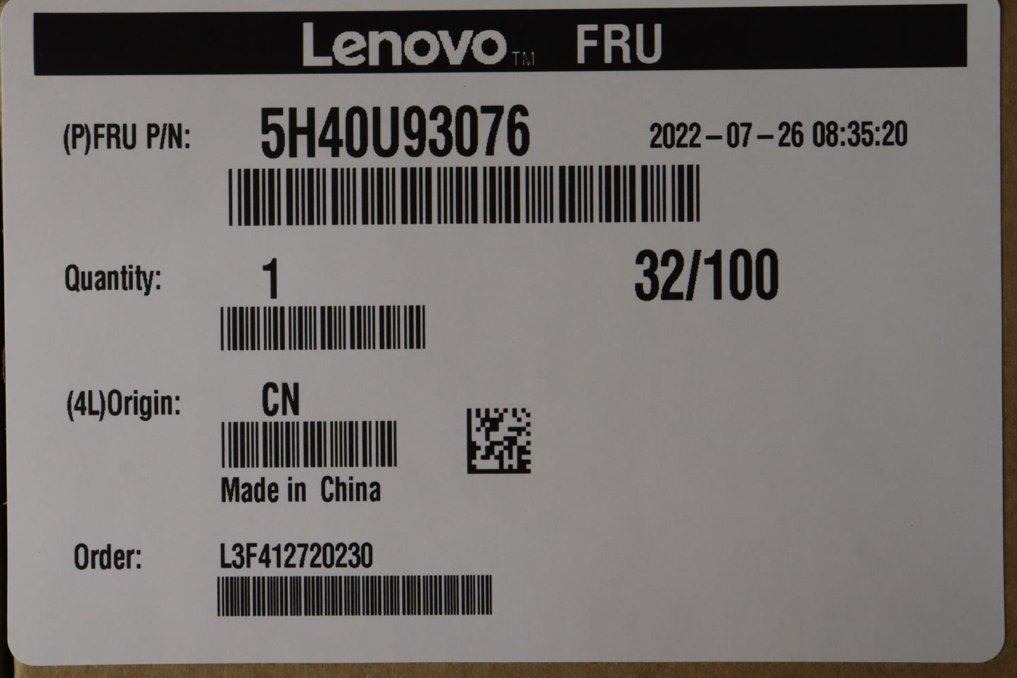 Lenovo Heatsink Adls Cpu Vr1 Heatsink - 5H40U93076