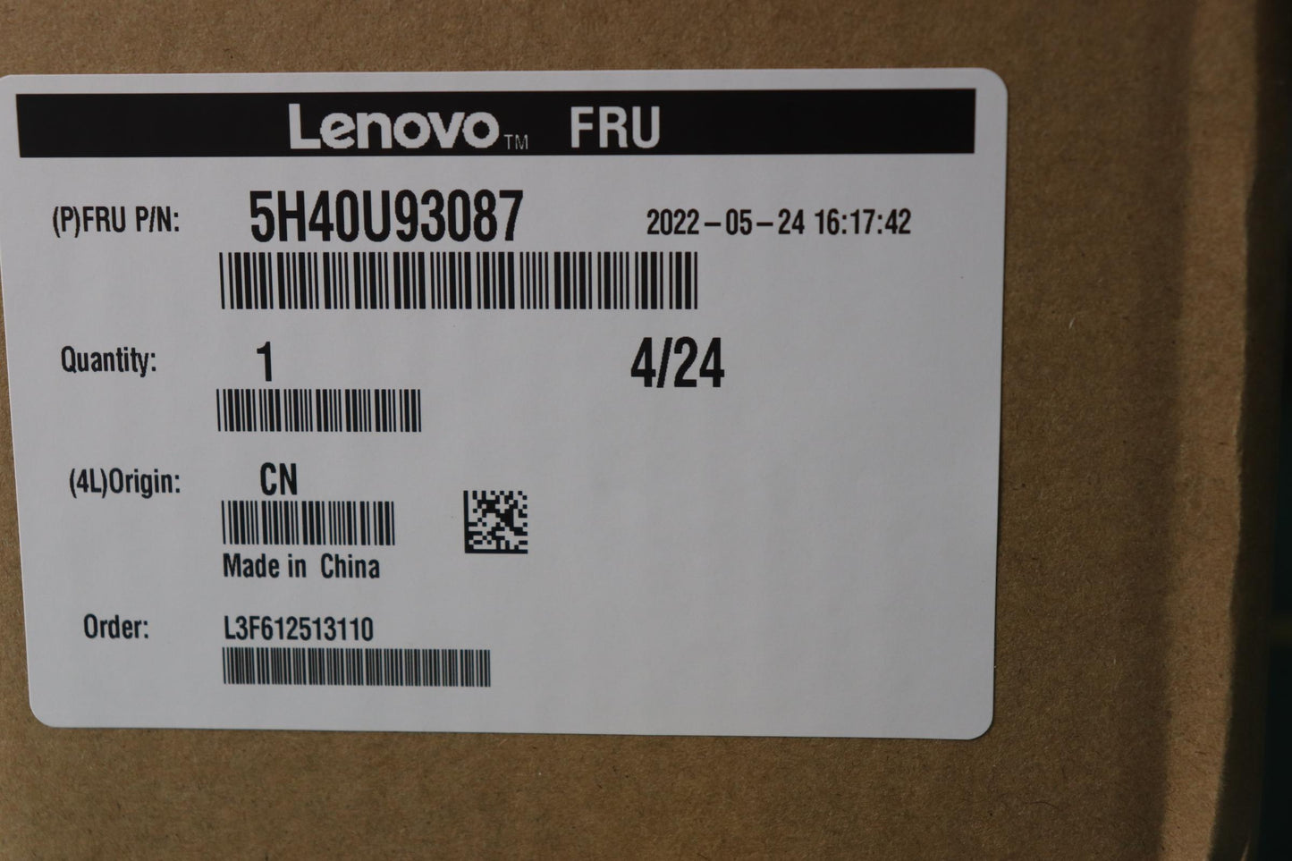 Lenovo Heatsink Tw 65W New Ic Cpu Coo - 5H40U93087