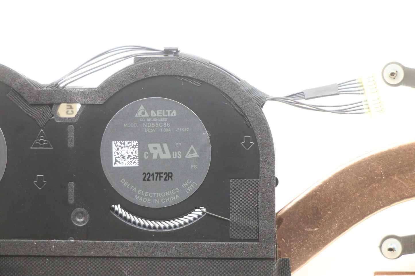 Lenovo CPU Heatsink with Fan, GP Model, Delta Brand - 5H40W36680