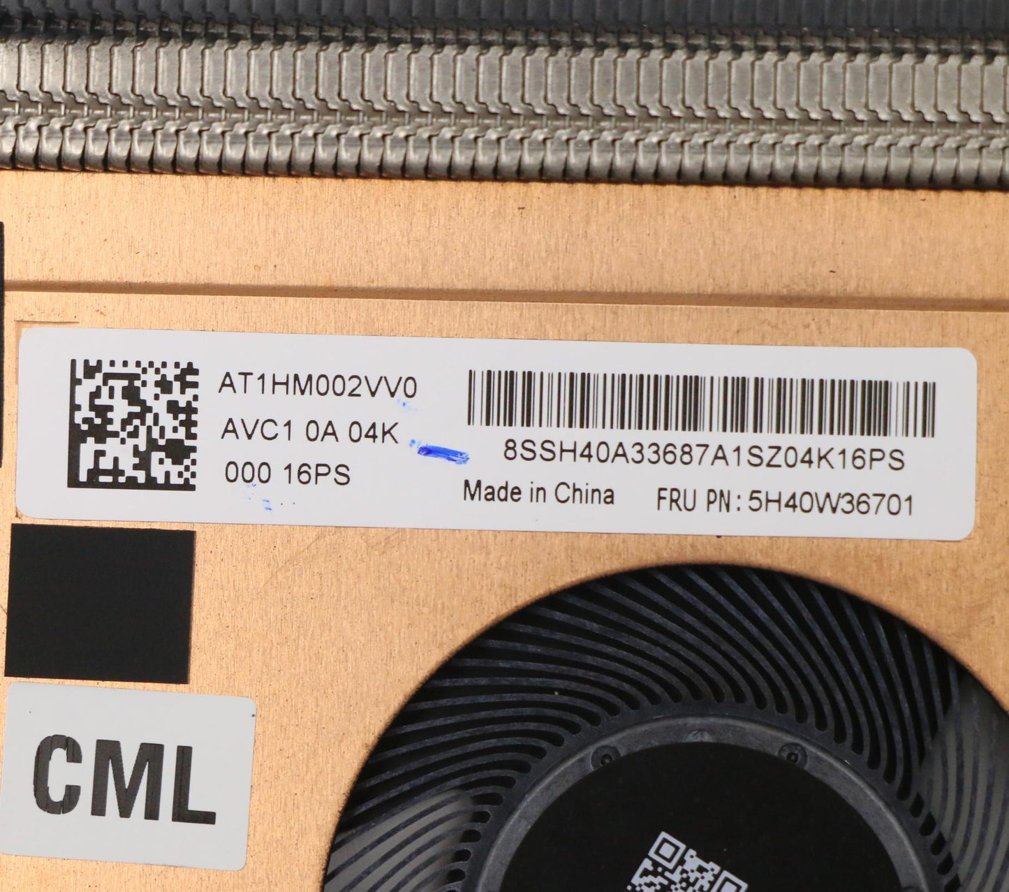 Lenovo CPU Heatsink with Fan, UMA - 5H40W36701