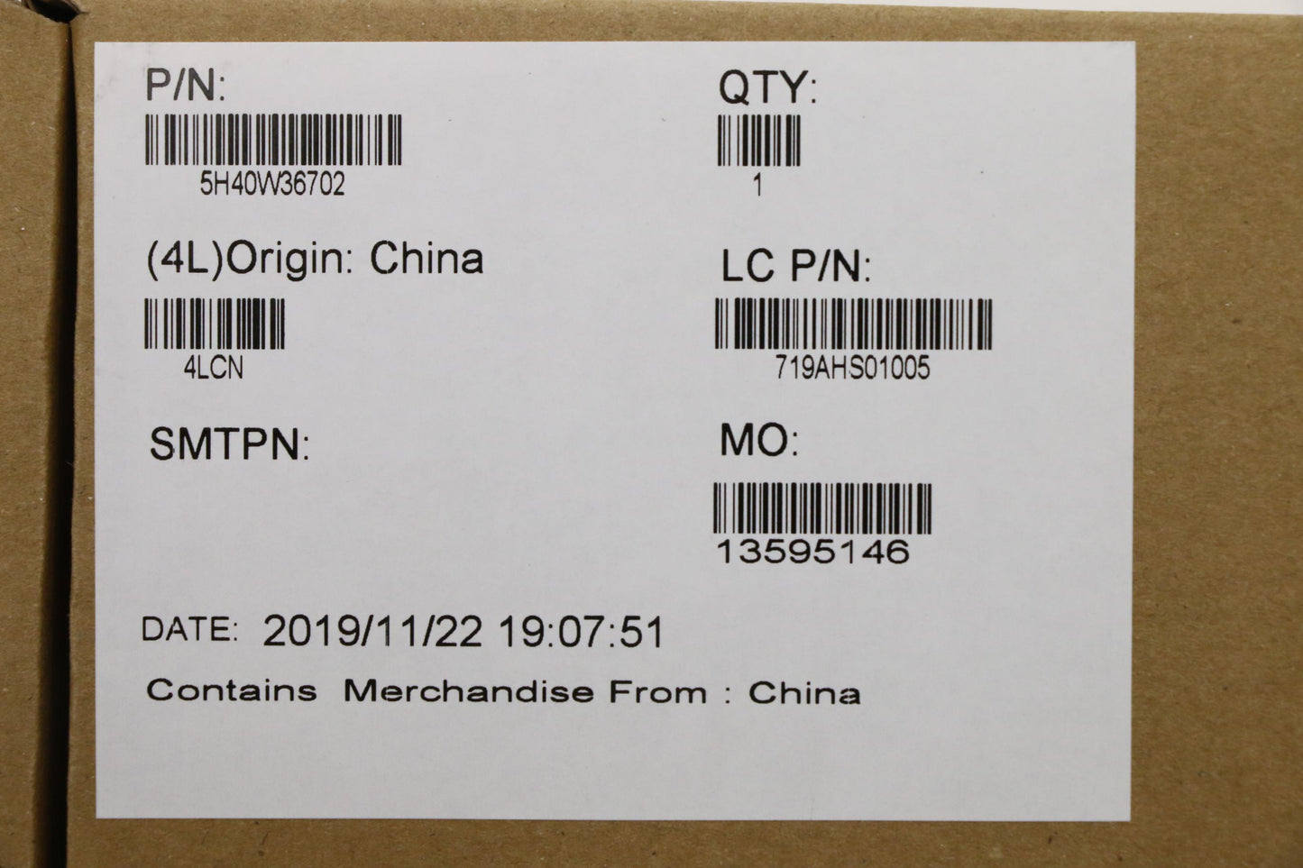Lenovo Cpu Heatsinkw Fanumadlt - 5H40W36702
