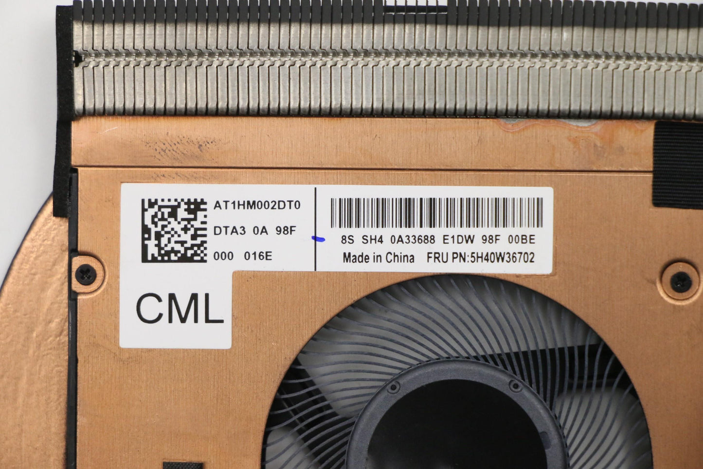 Lenovo Cpu Heatsinkw Fanumadlt - 5H40W36702