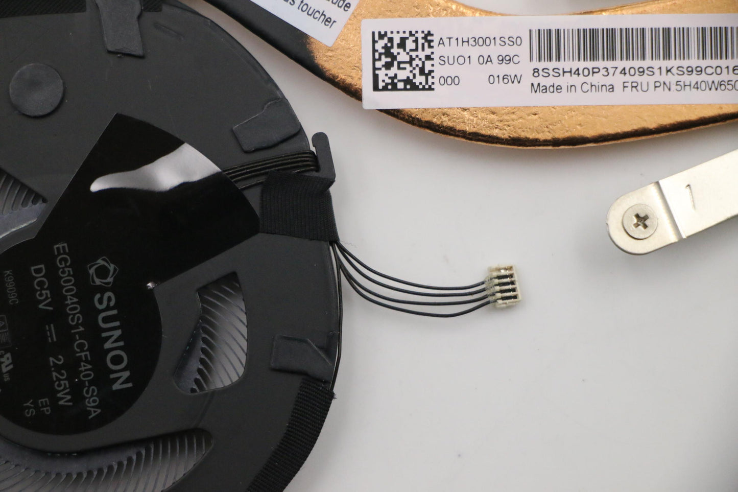 Lenovo Cpu Cml Heatsink W Fan4 6C Sun - 5H40W65011