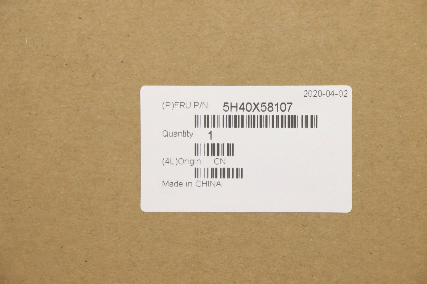 Lenovo Thermal Dis - 5H40X58107