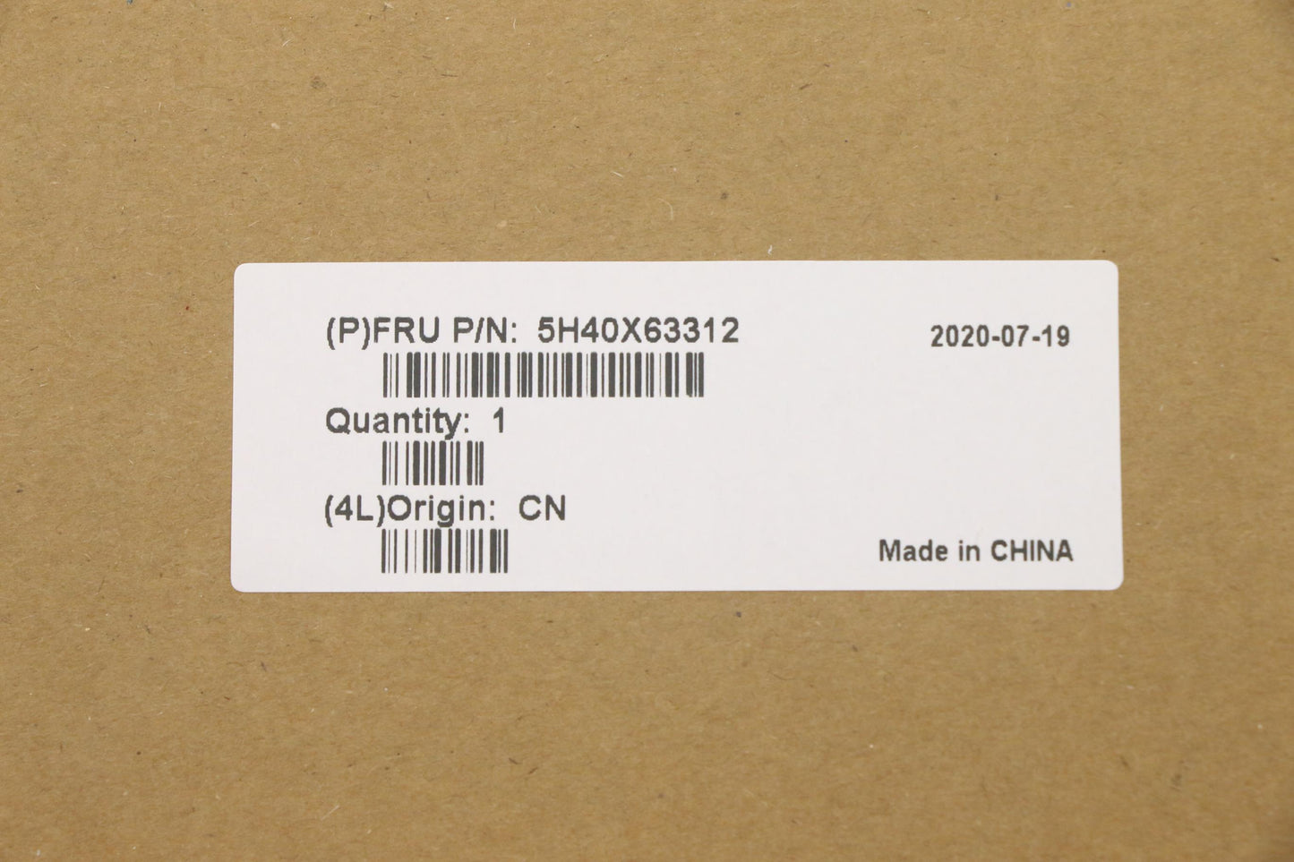 Lenovo Heat Sink (If Separate From Fa - 5H40X63312