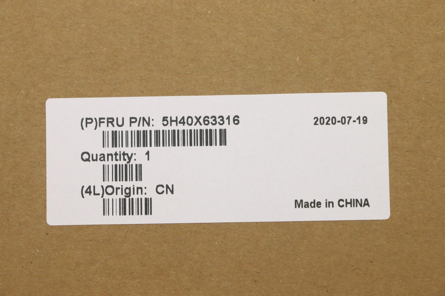 Lenovo Heat Sink (If Separate From Fa - 5H40X63316