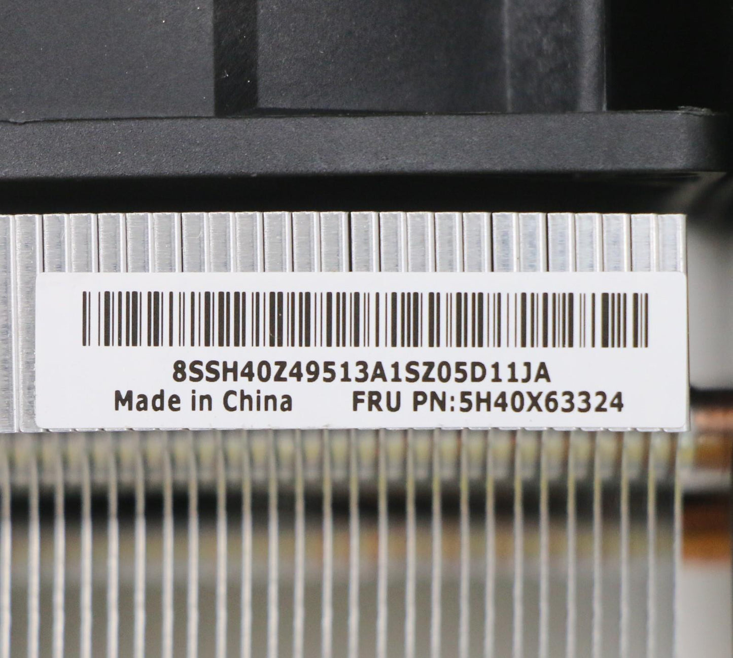 Lenovo Heat Sink (If Separate From Fa - 5H40X63324