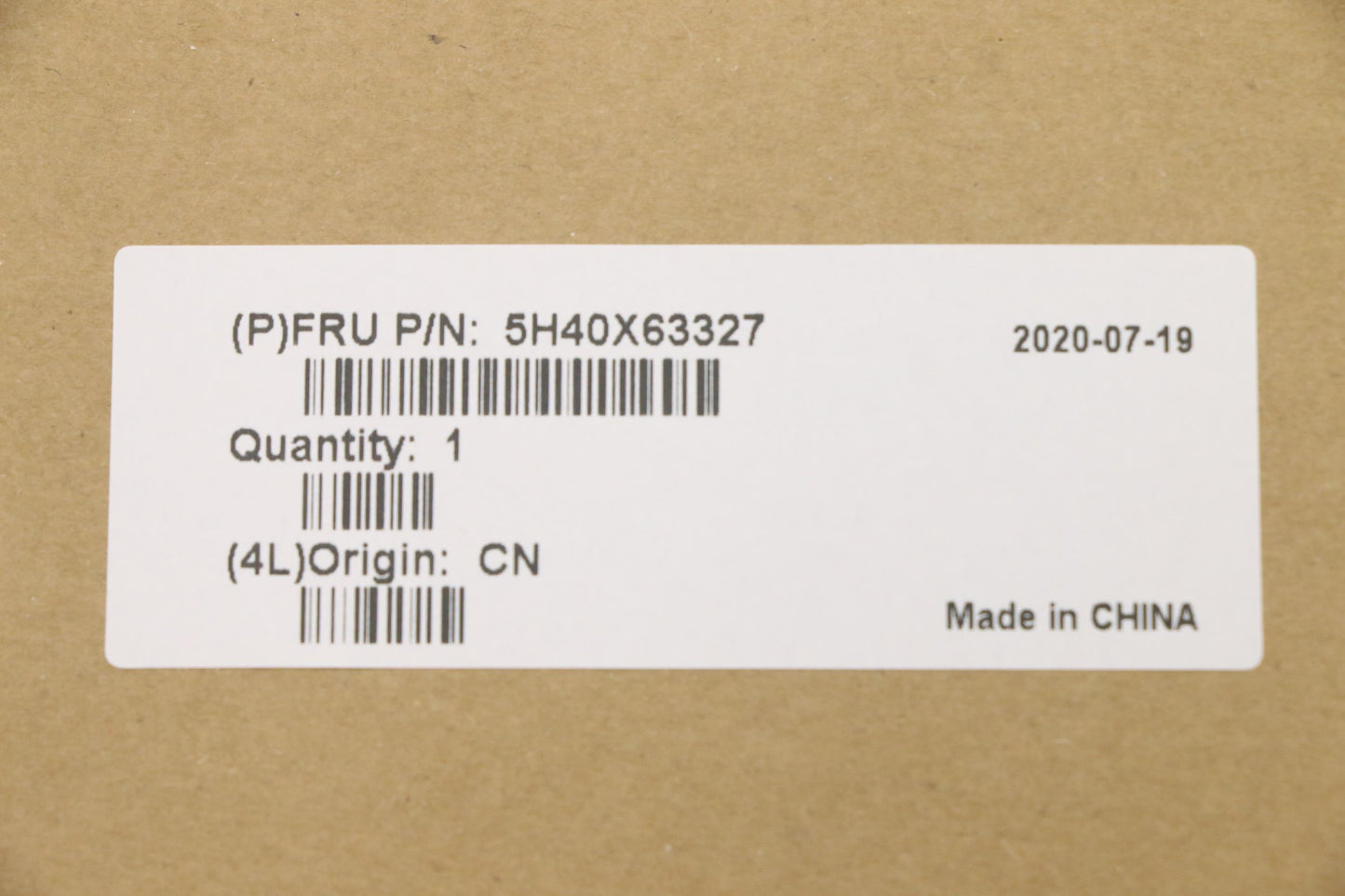 Lenovo Heat Sink (If Separate From Fa - 5H40X63327